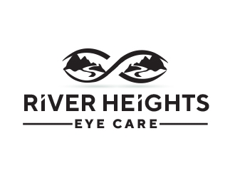 River Heights Eye Care logo design by Roma