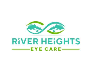 River Heights Eye Care logo design by Roma