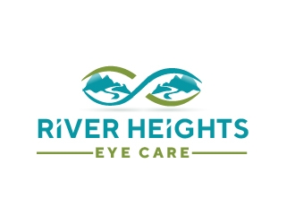 River Heights Eye Care logo design by Roma