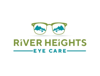 River Heights Eye Care logo design by Roma