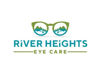 River Heights Eye Care logo design by Roma