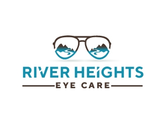 River Heights Eye Care logo design by Roma