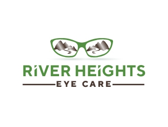 River Heights Eye Care logo design by Roma