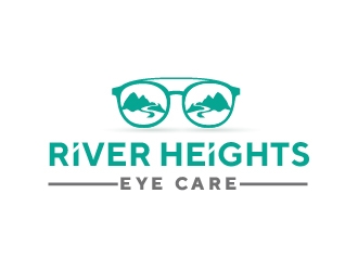 River Heights Eye Care logo design by Roma