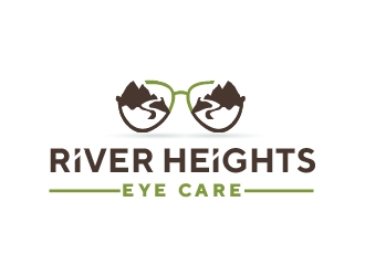 River Heights Eye Care logo design by Roma