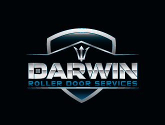 Darwin Roller Door services logo design by SiliaD