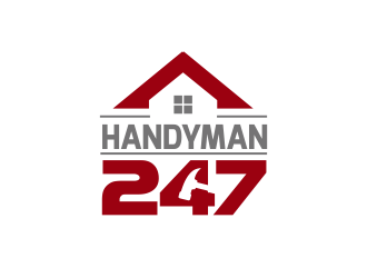Handyman247 logo design by YONK