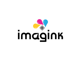 Imagink logo design by Kanya