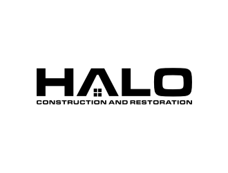 Halo Construction and Restoration logo design by nurul_rizkon