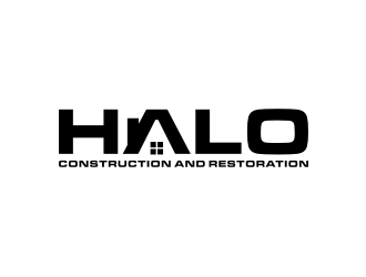 Halo Construction and Restoration logo design by nurul_rizkon