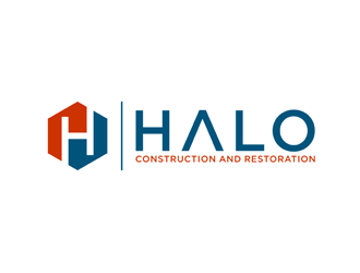 Halo Construction and Restoration logo design by bomie