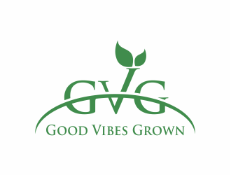 Good Vibes Grown logo design by up2date
