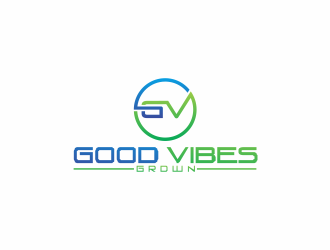 Good Vibes Grown logo design by giphone