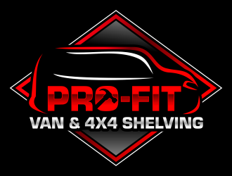 Pro-Fit Van & 4x4 Shelving logo design by ingepro