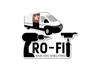 Pro-Fit Van & 4x4 Shelving logo design by naldart