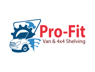 Pro-Fit Van & 4x4 Shelving logo design by Basu_Publication