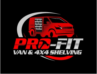 Pro-Fit Van & 4x4 Shelving logo design by moomoo