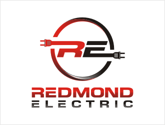 Redmond Electric logo design by bunda_shaquilla