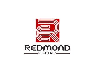 Redmond Electric logo design by Foxcody