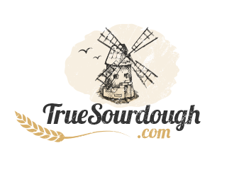 TrueSourdough.com logo design by BeDesign