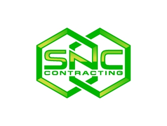 SNC CONTRACTING  logo design by josephope