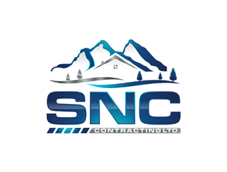 SNC CONTRACTING  logo design by ndaru