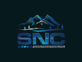 SNC CONTRACTING  logo design by ndaru