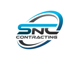 SNC CONTRACTING  logo design by sanworks