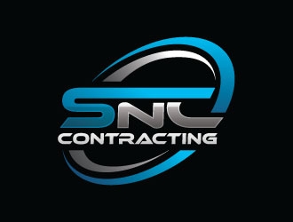 SNC CONTRACTING  logo design by sanworks