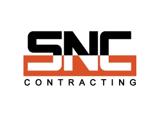 SNC CONTRACTING  logo design by cookman