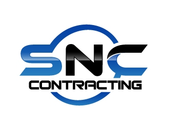 SNC CONTRACTING  logo design by ORPiXELSTUDIOS