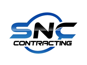 SNC CONTRACTING  logo design by ORPiXELSTUDIOS