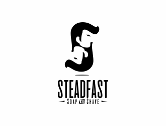 Steadfast Soap & Shave logo design by andriandesain