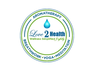 Love2Health logo design by cybil