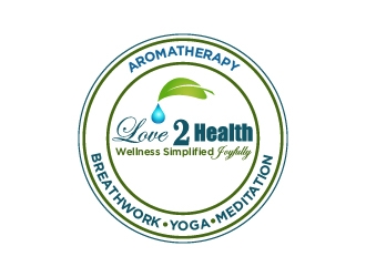 Love2Health logo design by cybil