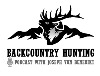 Backcountry Hunting Podcast logo design by nikkl