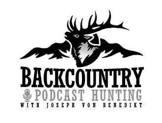 Backcountry Hunting Podcast logo design by nikkl