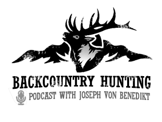 Backcountry Hunting Podcast logo design by nikkl
