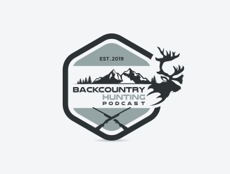 Backcountry Hunting Podcast logo design by naldart