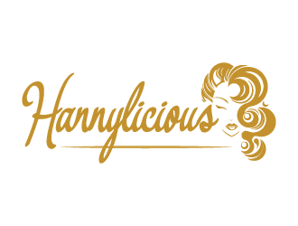Hannylicious logo design by yaya2a