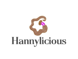 Hannylicious logo design by DesignPal