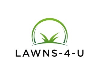 Lawns-4-U logo design by sabyan