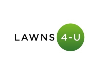 Lawns-4-U logo design by sabyan