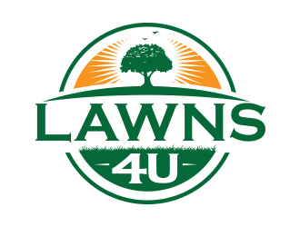 Lawns-4-U logo design by vinve