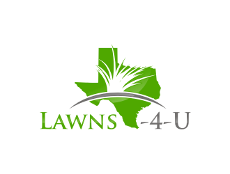 Lawns-4-U logo design by Zeratu