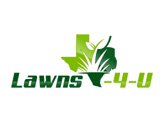 Lawns-4-U logo design by akilis13