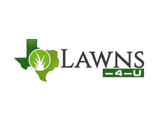 Lawns-4-U logo design by nexgen