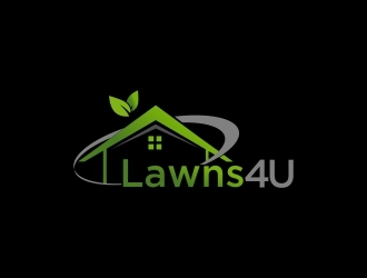 Lawns-4-U logo design by berkahnenen