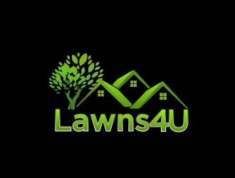 Lawns-4-U logo design by berkahnenen