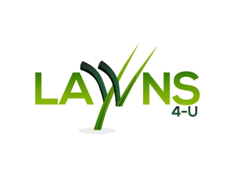 Lawns-4-U logo design by fawadyk